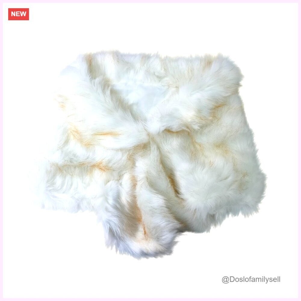 Faux Fur Shawl Wrap Cape for Bridal Wedding Party Formal Occasion